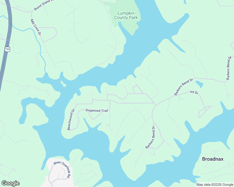 map of restaurants, bars, coffee shops, grocery stores, and more near 7822 Beachwood Drive in Murrayville