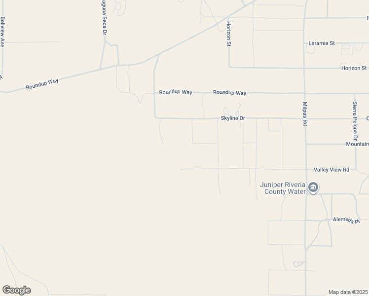 map of restaurants, bars, coffee shops, grocery stores, and more near Mountain View Road in San Bernardino County