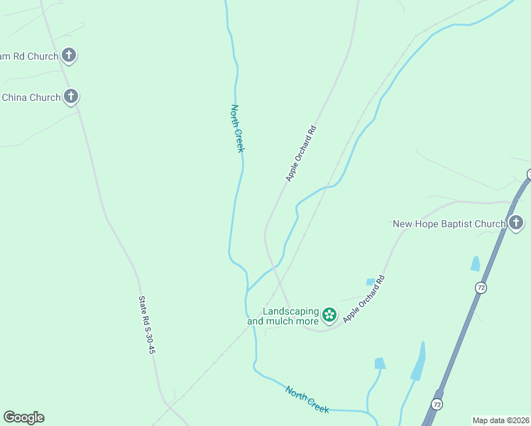 map of restaurants, bars, coffee shops, grocery stores, and more near 3190 Apple Orchard Road in Clinton