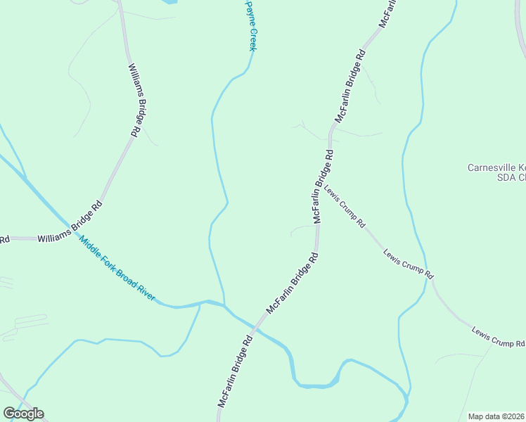 map of restaurants, bars, coffee shops, grocery stores, and more near 1511 McFarlin Bridge Road in Carnesville