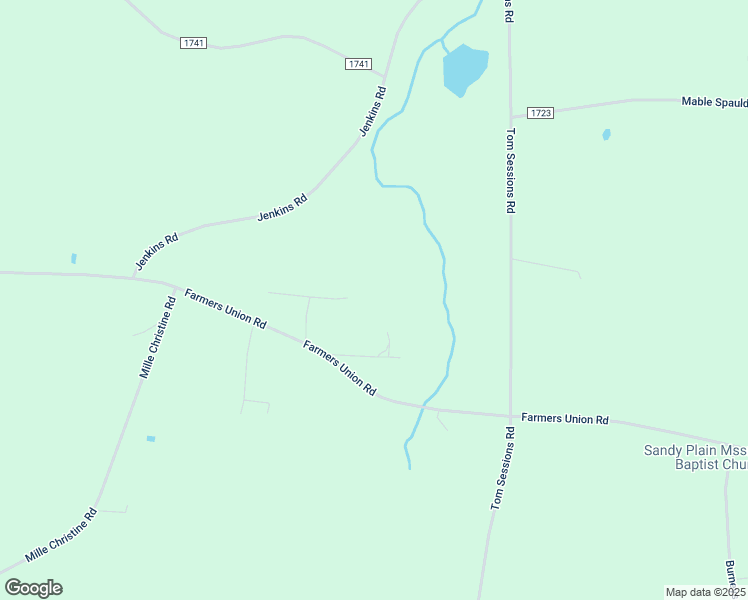 map of restaurants, bars, coffee shops, grocery stores, and more near 2230 Farmers Union Road in Clarkton