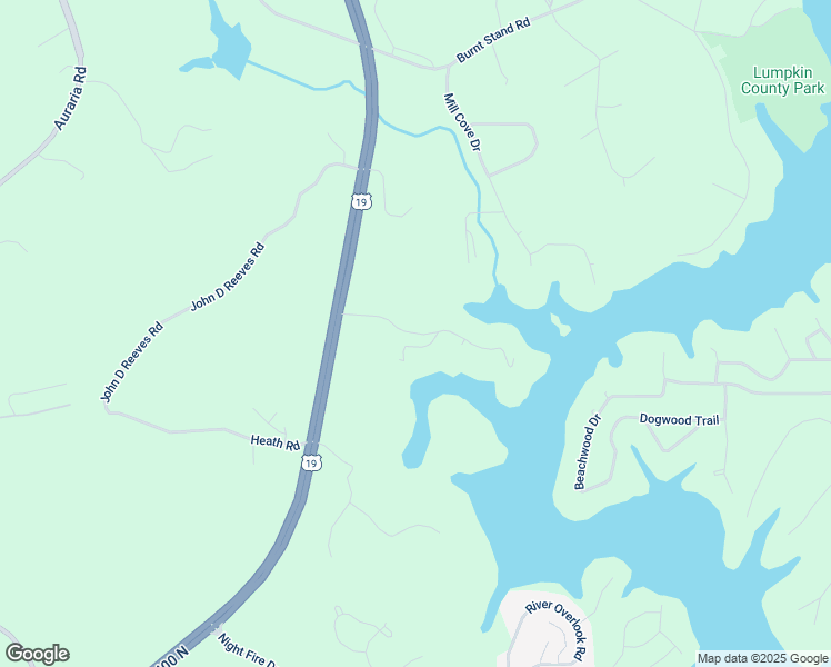 map of restaurants, bars, coffee shops, grocery stores, and more near 4 Fredricks Cove in Dawsonville