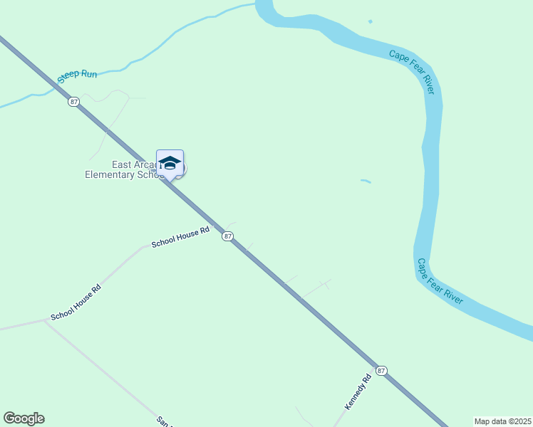 map of restaurants, bars, coffee shops, grocery stores, and more near 87 Hugh Highway in Elizabethtown