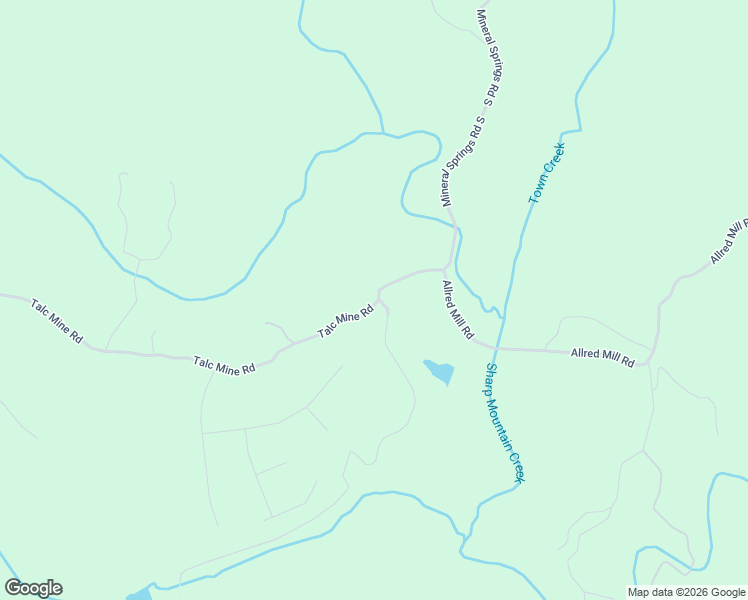 map of restaurants, bars, coffee shops, grocery stores, and more near 990 Mineral Springs Road South in Jasper