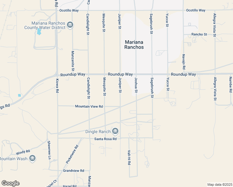 map of restaurants, bars, coffee shops, grocery stores, and more near 9248 Juniper Street in Apple Valley