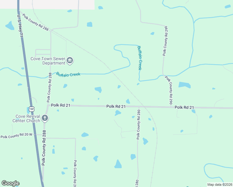 map of restaurants, bars, coffee shops, grocery stores, and more near 209 Polk Road 21 in Cove