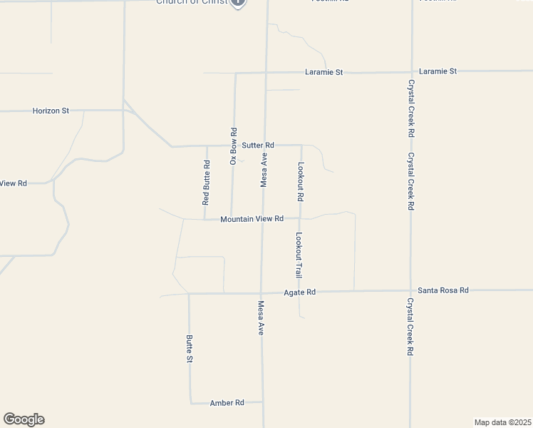 map of restaurants, bars, coffee shops, grocery stores, and more near 9125 Mesa Road in Lucerne Valley
