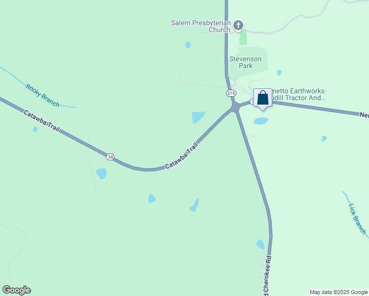 map of restaurants, bars, coffee shops, grocery stores, and more near 14242 Newberry Road in Blair
