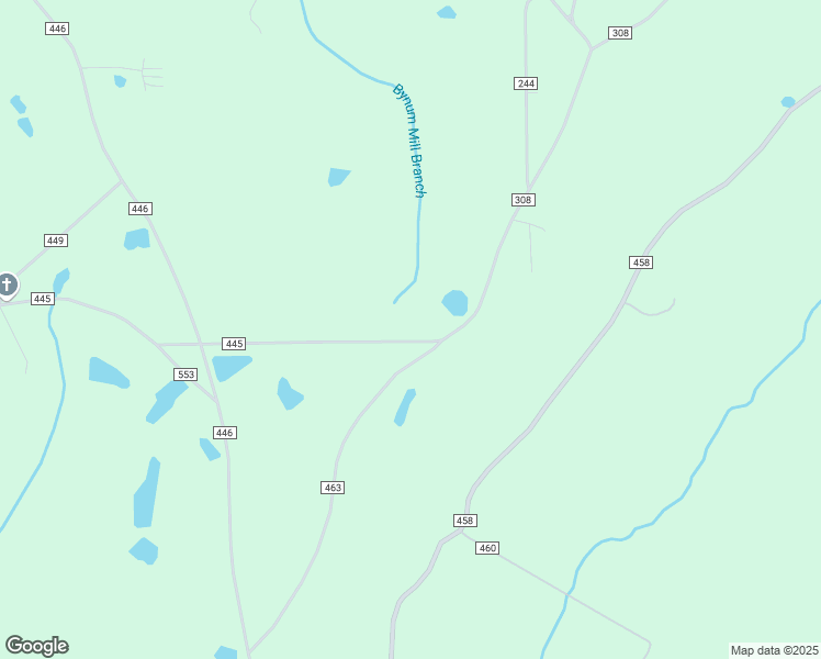 map of restaurants, bars, coffee shops, grocery stores, and more near 2609 County Road 445 in Fort Payne