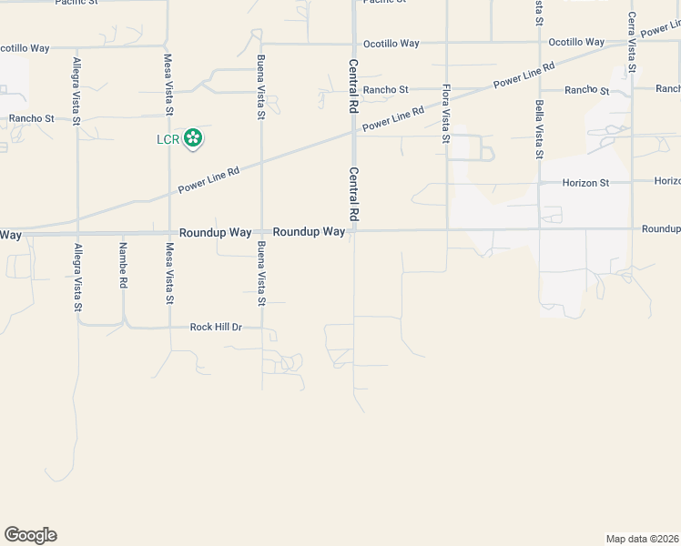 map of restaurants, bars, coffee shops, grocery stores, and more near 9226 Central Road in Apple Valley