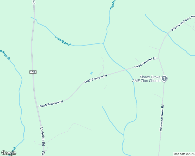 map of restaurants, bars, coffee shops, grocery stores, and more near Sarah Peterson Road in Bladen County