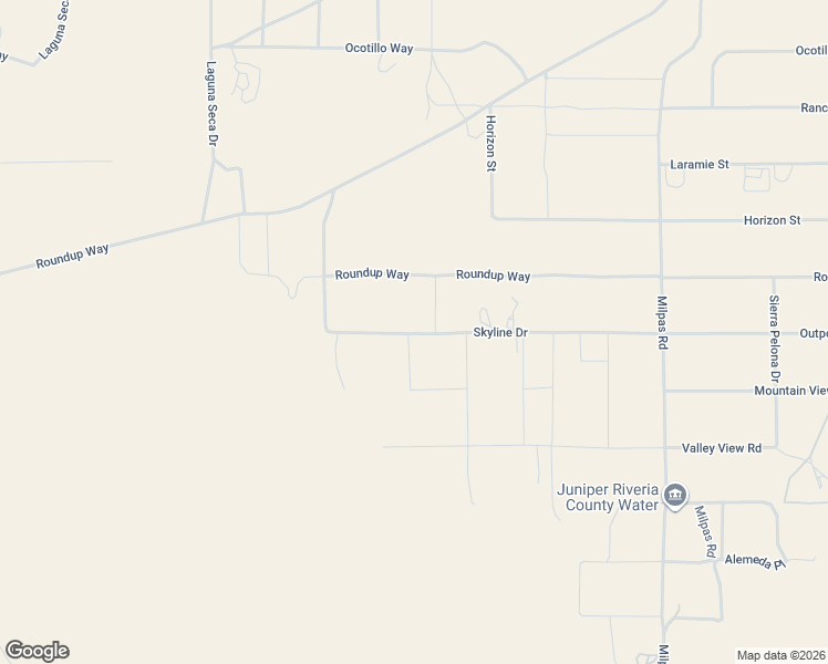 map of restaurants, bars, coffee shops, grocery stores, and more near 25245 Outpost Road in Apple Valley