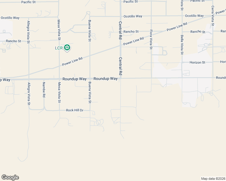 map of restaurants, bars, coffee shops, grocery stores, and more near 9226 Central Road in Apple Valley