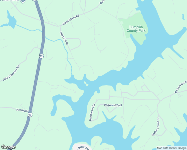 map of restaurants, bars, coffee shops, grocery stores, and more near 172 Sosebee Drive in Dahlonega