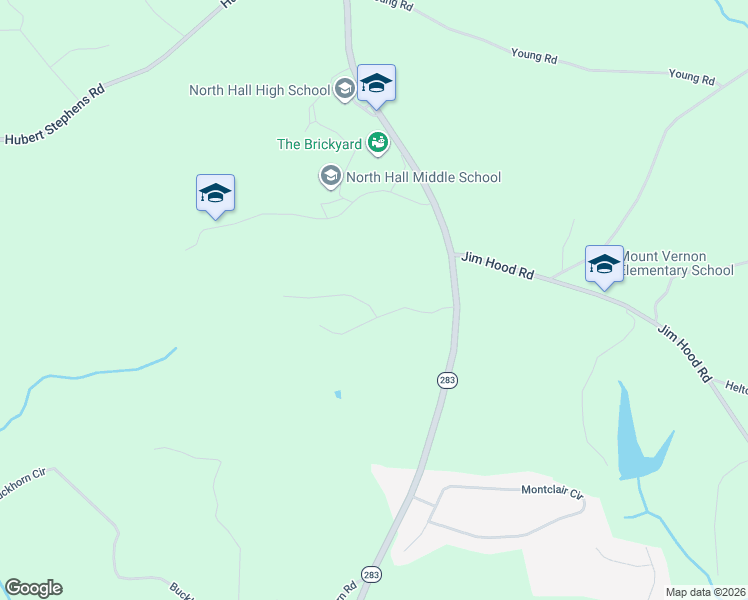 map of restaurants, bars, coffee shops, grocery stores, and more near 4802 Pawnee Village in Gainesville
