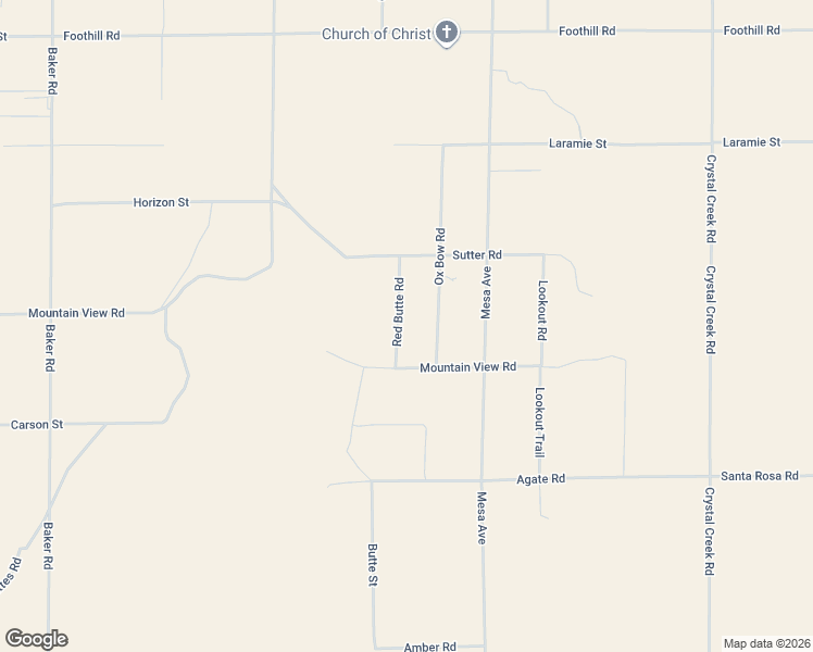 map of restaurants, bars, coffee shops, grocery stores, and more near 9235 Red Butte Road in Lucerne Valley