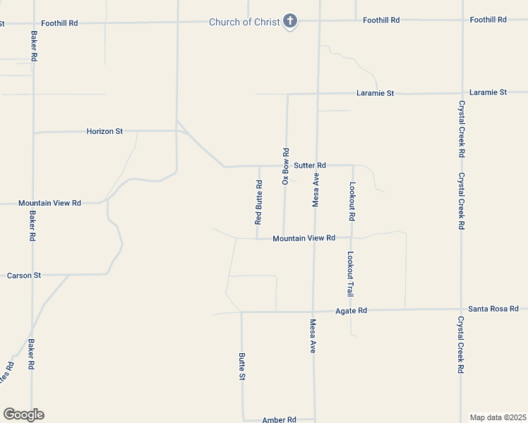map of restaurants, bars, coffee shops, grocery stores, and more near Red Butte Road in Lucerne Valley