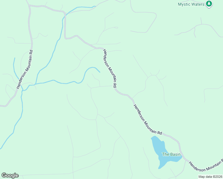 map of restaurants, bars, coffee shops, grocery stores, and more near 6016 Henderson Mountain Road in Jasper