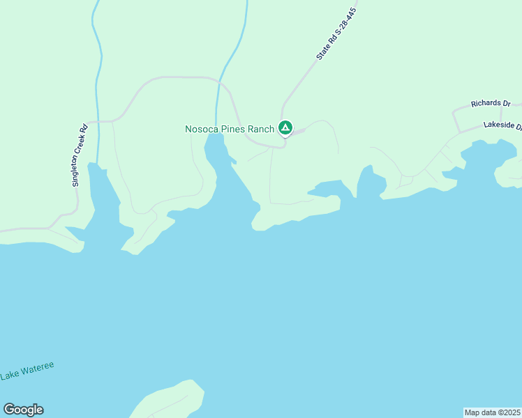 map of restaurants, bars, coffee shops, grocery stores, and more near 2982 Singleton Creek Road in Kershaw County