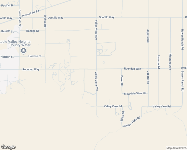 map of restaurants, bars, coffee shops, grocery stores, and more near 9242 Valley Vista Avenue in Apple Valley