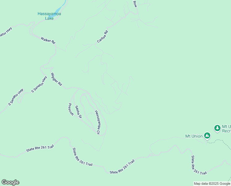 map of restaurants, bars, coffee shops, grocery stores, and more near 2765 East Saguaro Drive in Prescott