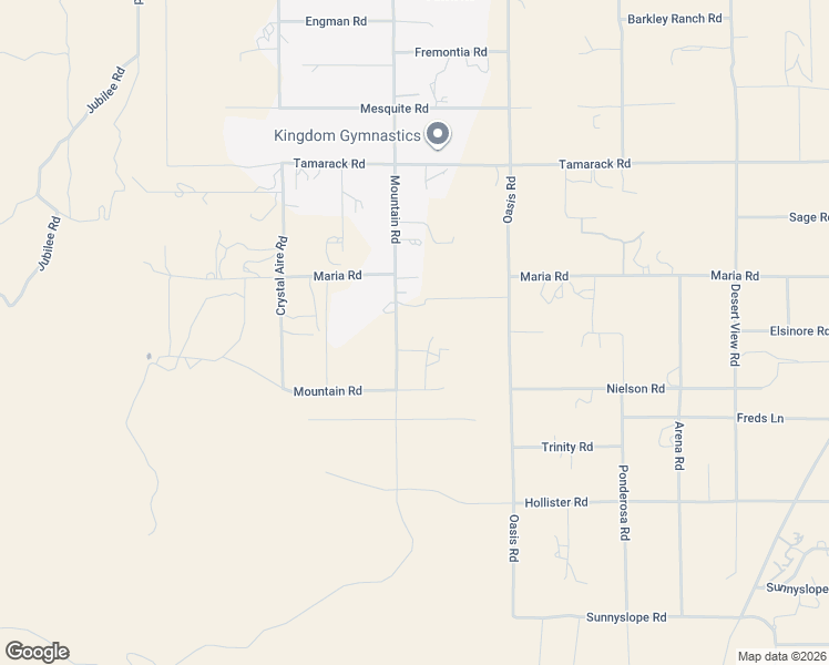map of restaurants, bars, coffee shops, grocery stores, and more near 9425 Mountain Road in Piñon Hills