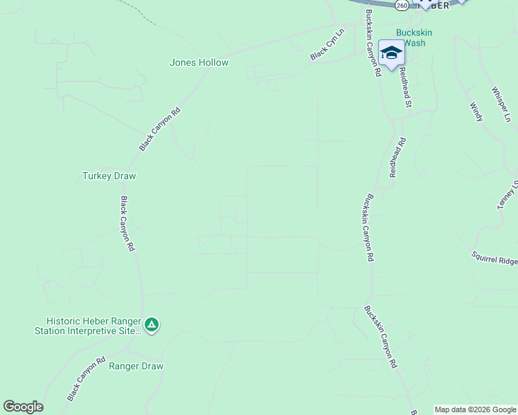 map of restaurants, bars, coffee shops, grocery stores, and more near 3331 Bear Heights in Navajo County