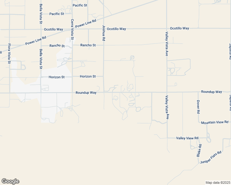 map of restaurants, bars, coffee shops, grocery stores, and more near Roundup Way in Apple Valley
