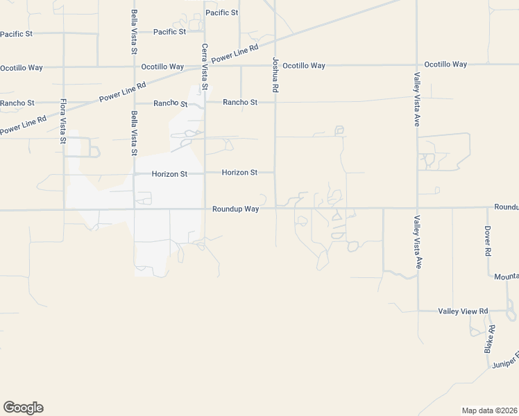 map of restaurants, bars, coffee shops, grocery stores, and more near 23257 Roundup Way in Apple Valley