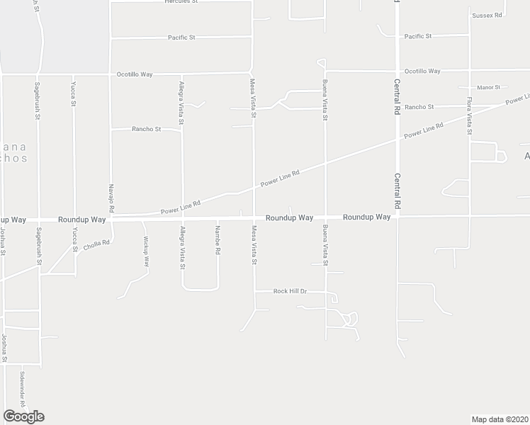 map of restaurants, bars, coffee shops, grocery stores, and more near 22140 Roundup Way in Apple Valley