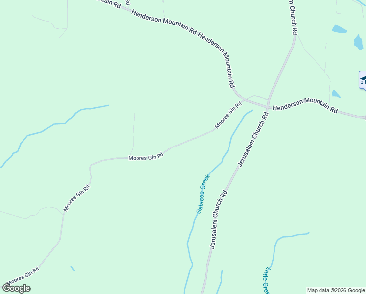 map of restaurants, bars, coffee shops, grocery stores, and more near 367 Moores Gin Road in Fairmount