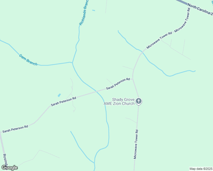 map of restaurants, bars, coffee shops, grocery stores, and more near 206 Sarah Peterson Road in Council