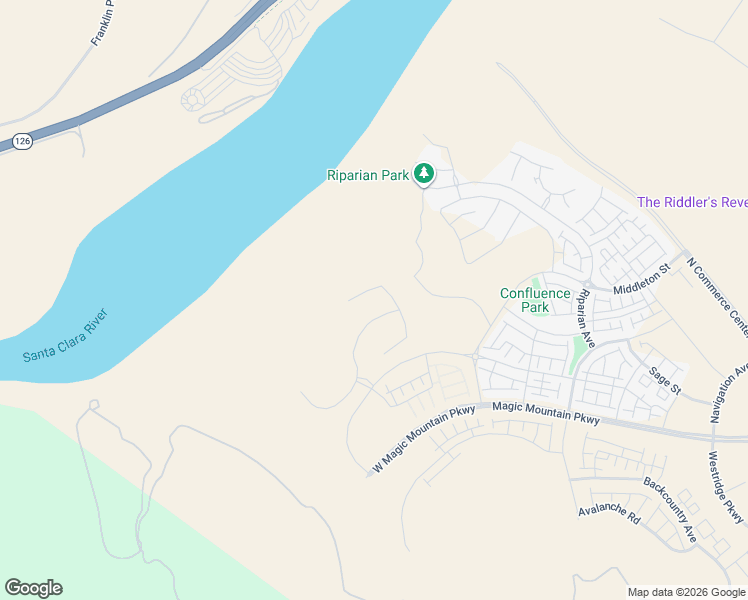 map of restaurants, bars, coffee shops, grocery stores, and more near 27619 Juniper Lane in Los Angeles County