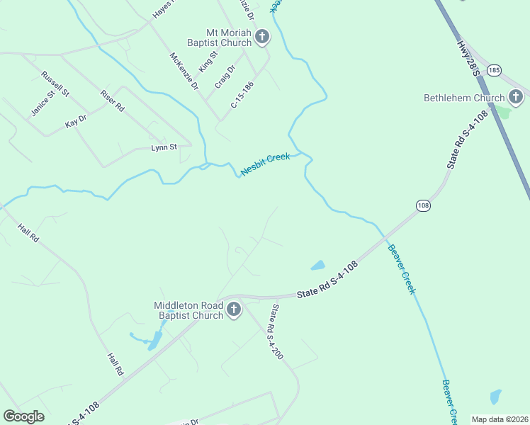 map of restaurants, bars, coffee shops, grocery stores, and more near 247 Samuel Camp Road in Anderson