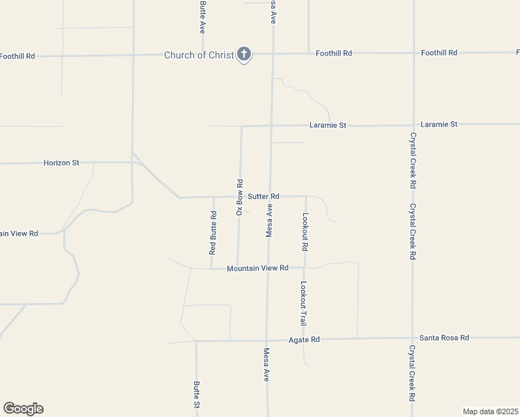 map of restaurants, bars, coffee shops, grocery stores, and more near 9268 Mesa Avenue in Lucerne Valley