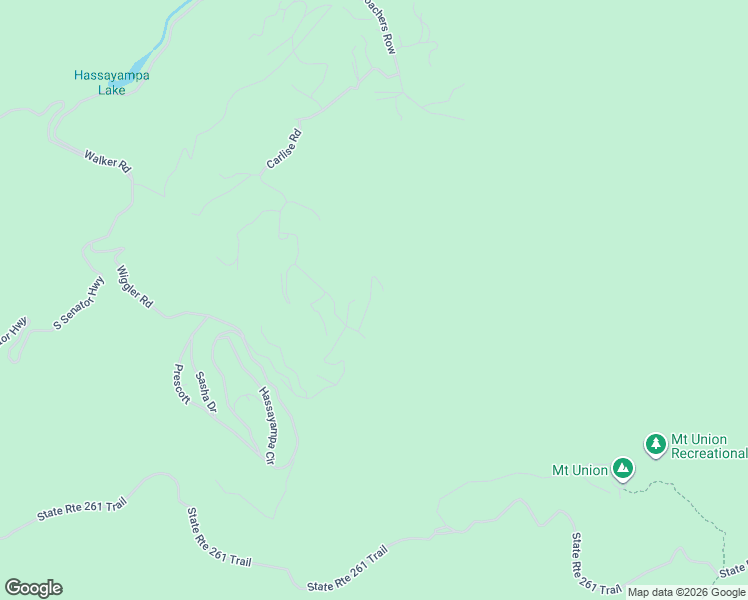 map of restaurants, bars, coffee shops, grocery stores, and more near 8730 South Mohave Drive in Prescott