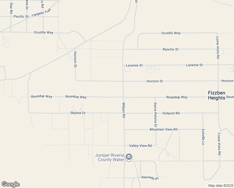 map of restaurants, bars, coffee shops, grocery stores, and more near 25650 Roundup Way in Apple Valley