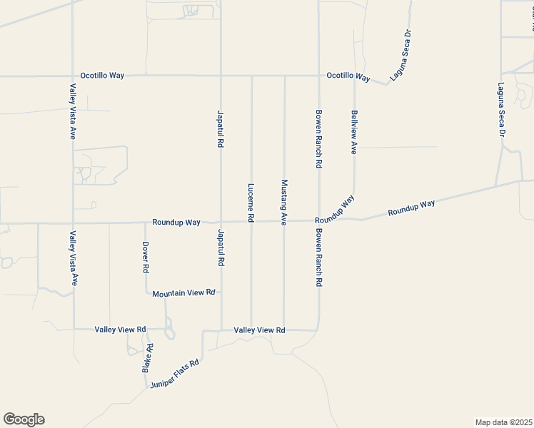 map of restaurants, bars, coffee shops, grocery stores, and more near Roundup Way in Apple Valley