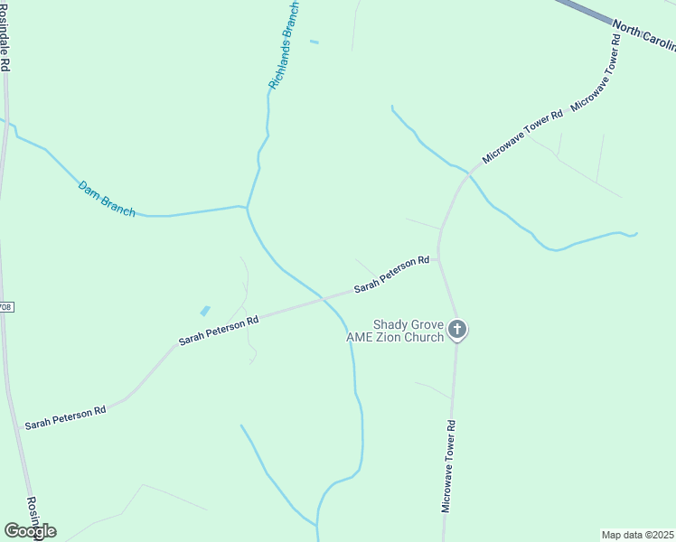 map of restaurants, bars, coffee shops, grocery stores, and more near 206 Sarah Peterson Road in Council
