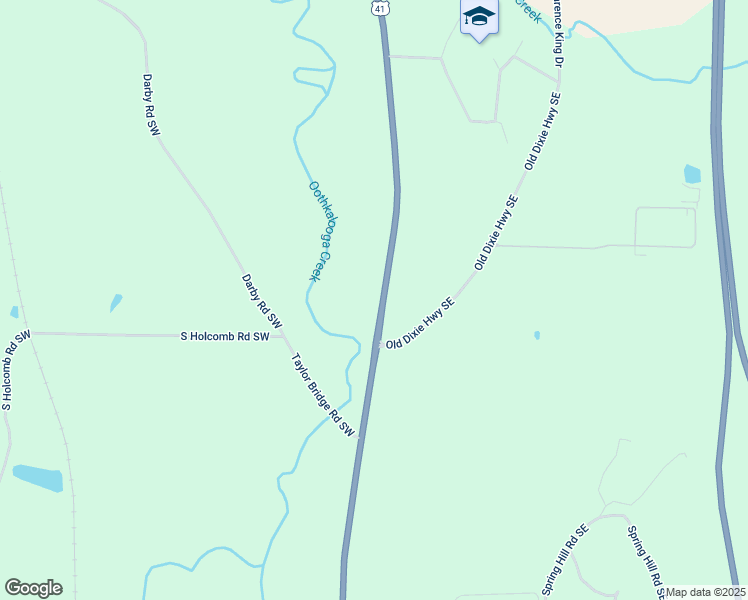 map of restaurants, bars, coffee shops, grocery stores, and more near 3212 U.S. 41 in Adairsville