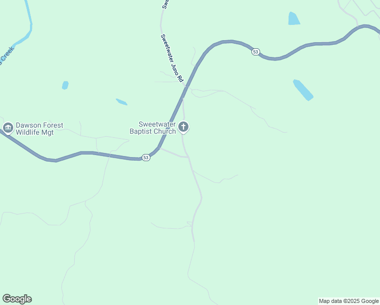 map of restaurants, bars, coffee shops, grocery stores, and more near 269 Sweetwater Church Road in Dawsonville