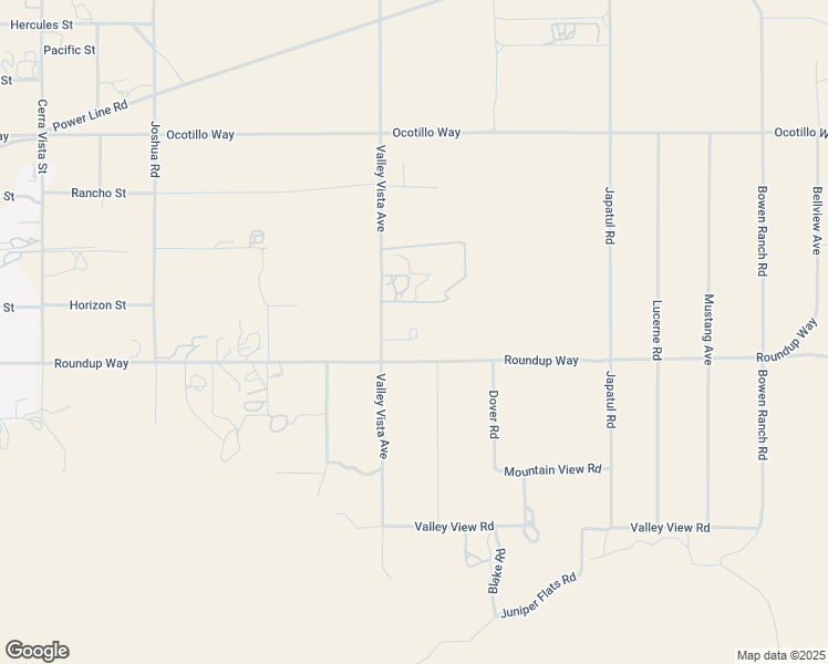 map of restaurants, bars, coffee shops, grocery stores, and more near 9459 Valley Vista Avenue in Apple Valley