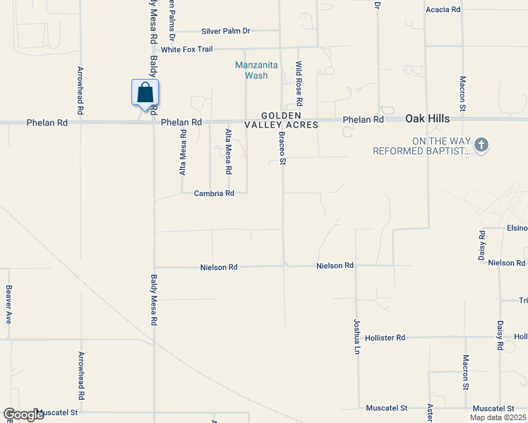 map of restaurants, bars, coffee shops, grocery stores, and more near 9448 Braceo Street in Oak Hills