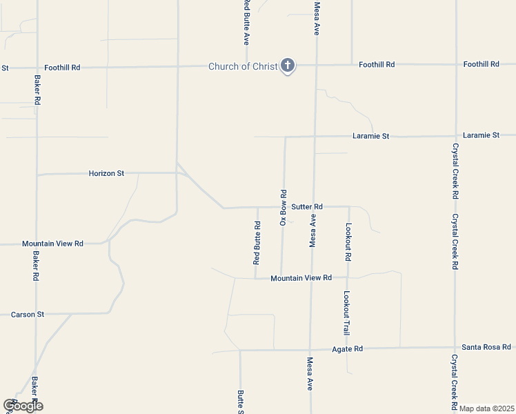 map of restaurants, bars, coffee shops, grocery stores, and more near Red Butte Road in Lucerne Valley