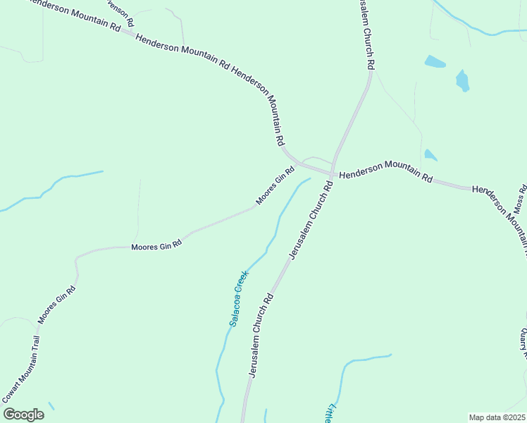 map of restaurants, bars, coffee shops, grocery stores, and more near 199 Moores Gin Road in Fairmount
