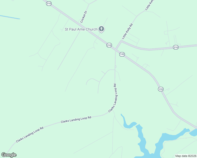map of restaurants, bars, coffee shops, grocery stores, and more near 117 Woodcroft Ln in Pender