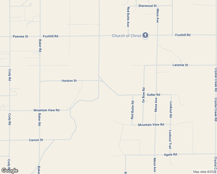 map of restaurants, bars, coffee shops, grocery stores, and more near Trade Post Road in Lucerne Valley