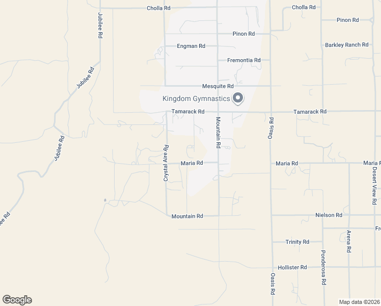 map of restaurants, bars, coffee shops, grocery stores, and more near 9554 Pinon Hills Road in Piñon Hills
