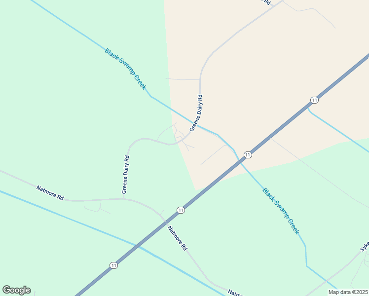 map of restaurants, bars, coffee shops, grocery stores, and more near Greens Dairy Road in Bladen County