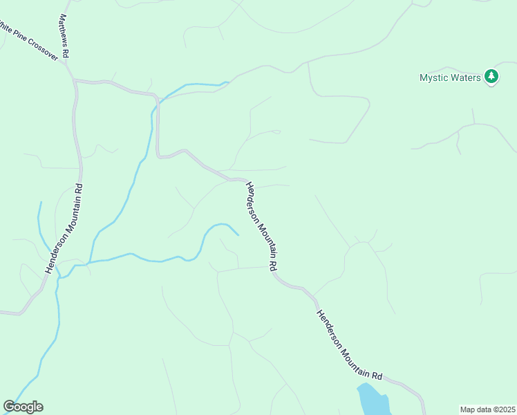 map of restaurants, bars, coffee shops, grocery stores, and more near Henderson Mountain Road in Jasper
